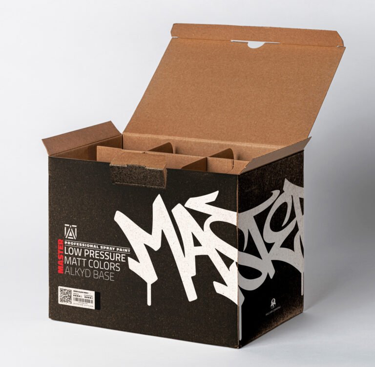 Artman Colors • Master ™ Product Cardboard Box Packaging