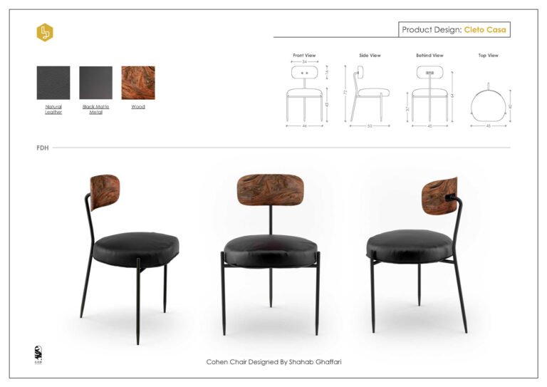 Cleto • Cohen Chair • Sbid Awards 2020 Finalist